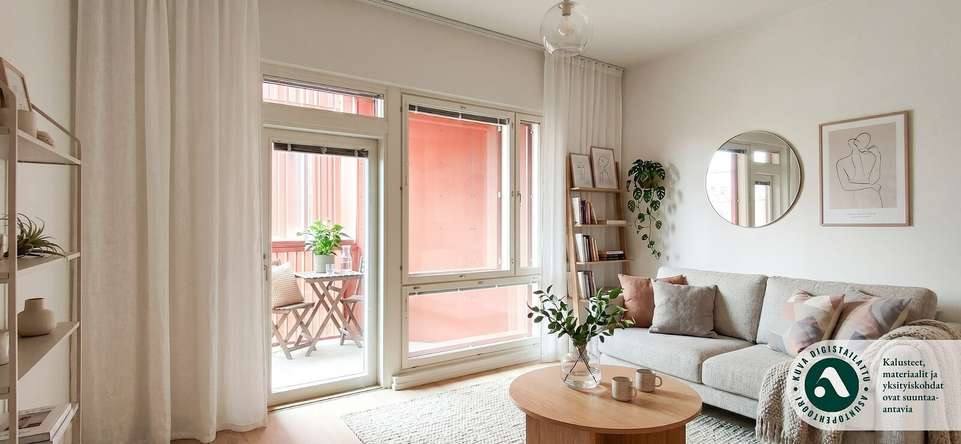 Kerrostalo, 2h + kt + lasit parv,, 40 m², Jätkäsaari, Helsinki