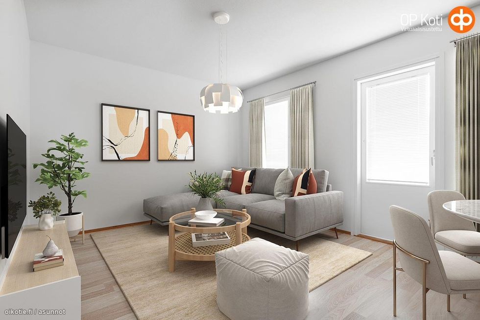 Virtuaalistailattu kuva