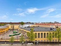 Näkymä parvekkeelta.