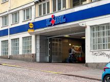 Lidl on kulman takana.