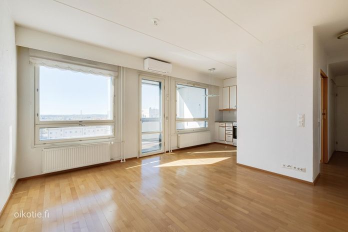 Kerrostalo, 2h, k, kph, s, wc, vh. Lasitettu parveke, 50 m², Kouvola - Lisää