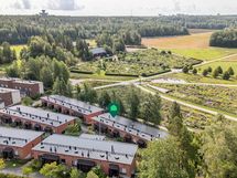 Talon sijainti mitä mainion Viikin peltojen vieressä