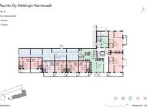 Helsingin Karnevaali kerrostasopohja, 1.krs