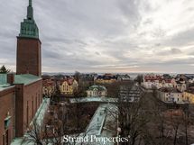 Näkymä taloyhtiön kattoterassilta