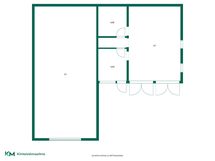 Talousrakennuksen pohjapiirros