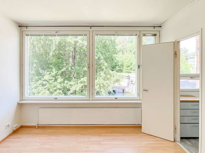 Kerrostalo, 1h+kk+kph+alkovi, 27 m², Kaivoksela