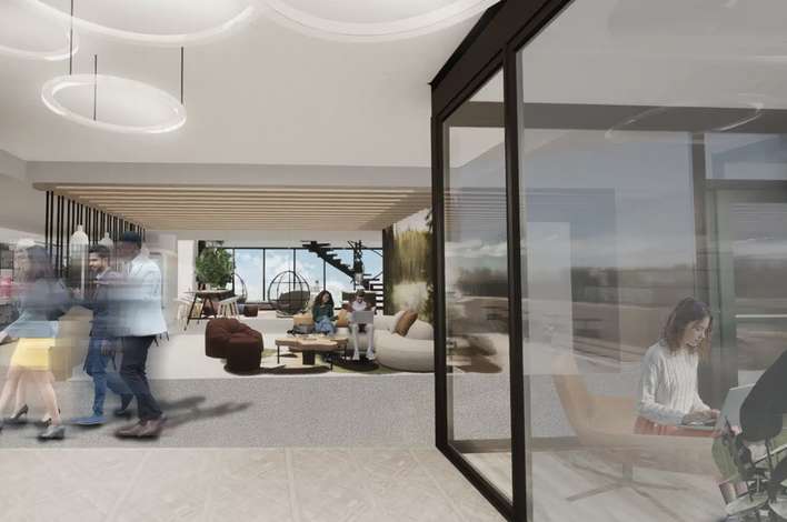Liiketila, 466 m², Pohjois-Tapiola - Näkymä 3