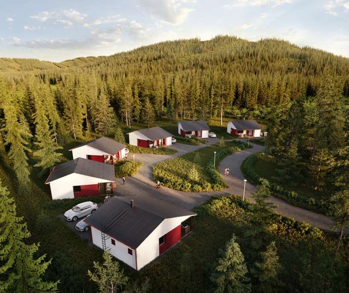 Loma-asunto, 3h+k+s, 50/54 m², Salla, Salla