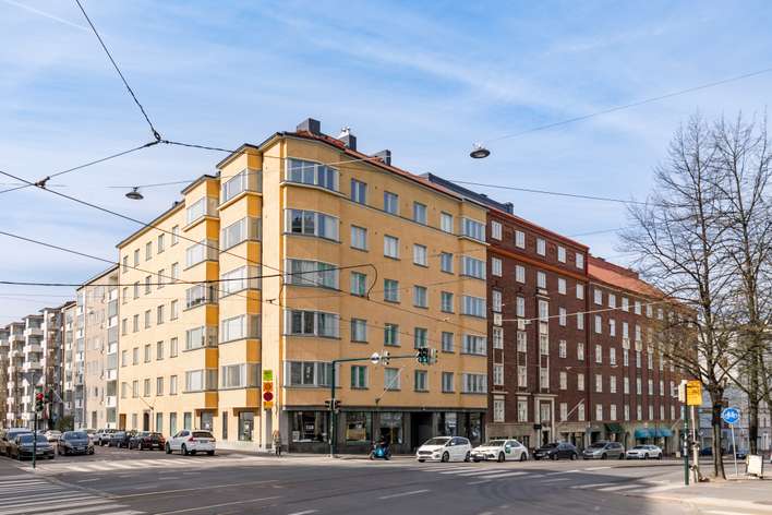 Kerrostalo, 2h, avokeittiö, 38 m², Töölö