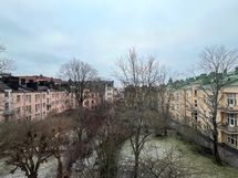 Näkymä juuri ennen ensilunta