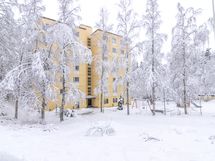 Taloyhtiö on omalla tontilla ja hyvin hoidettu vuosien varrella.