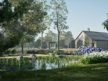 Julkisivu ja ulkonäkö muovautuvat suunnittelijan sekä rakennushankkeeseen ryhtyvän toimesta.