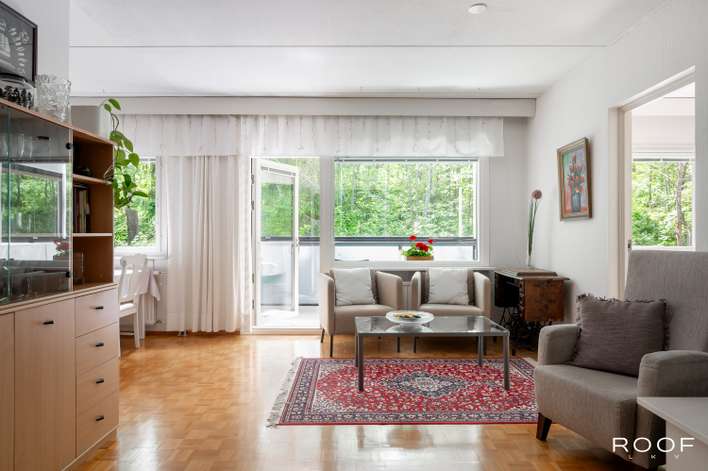 Kerrostalo, 4h, k, kph, wc, sauna, lasitettu parveke, 93 m², Kannelmäki, Helsinki
