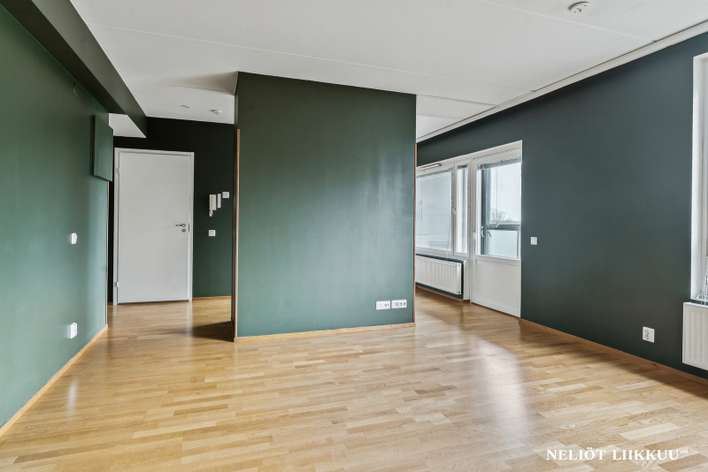 Kerrostalo, 2h, k, kph/wc, sauna, lasitettu parveke (YJn mukaan 2h,k,s), 56 m², Matinkylä – pohled 3