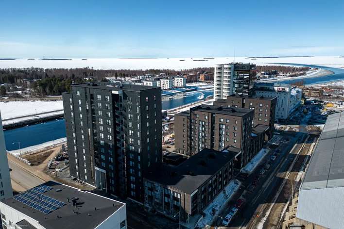 Kerrostalo, 2h + k + s + parveke/terassi, 40 m², Toppilansalmi, Oulu