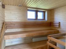 Taloyhtiön sauna.
