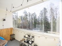 Lasitettu parveke