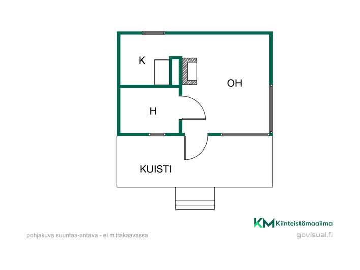Loma-asunto, 2 000 m², Kontiolahti - Näkymä 2