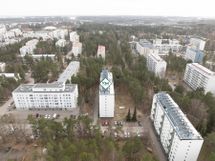 Ilmakuva Tuulimyllyntie 3:n lähialueesta