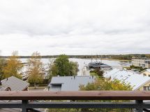 Näkymä keittiön parvekkeelta