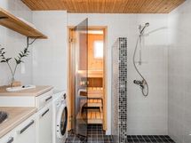 Kylpyhuone ja sauna