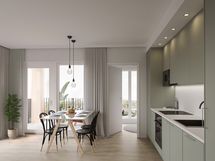 Viitteellinen kuva asunnosta A9, A16, A23 (60m2)