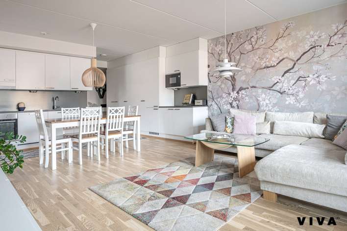 Kerrostalo, 3h+kt+s, 74,5 m², Kuninkaantammi, Helsinki
