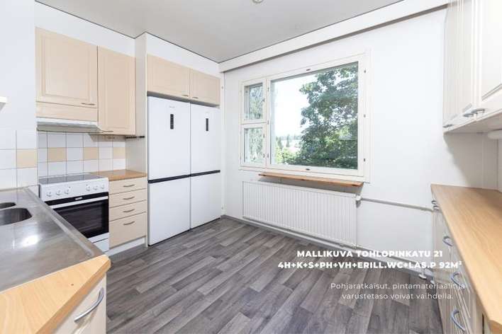 Kerrostalo, 1h+k+s, 49,5 m², Tohloppi, Tampere