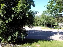 Näkymää parvekkeelta kesällä
