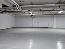 280 neliöinen autohalli