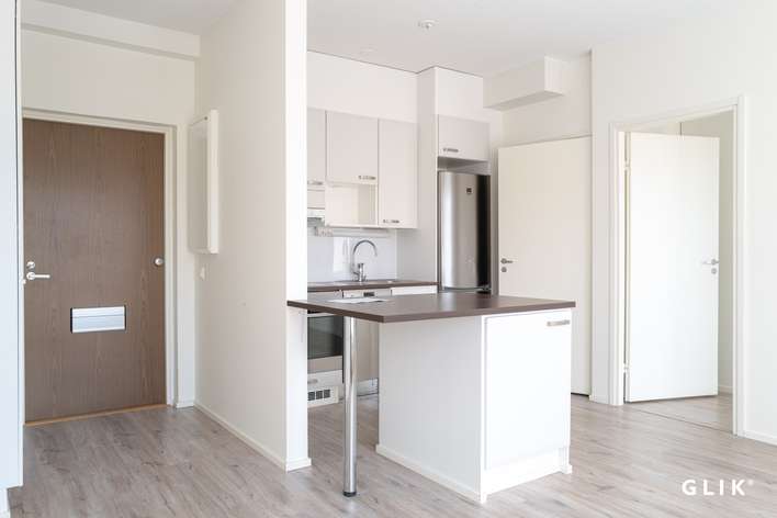 Kerrostalo, 2h+kk+ranskalainen parveke, yhtiöjärjestyksen mukaan 2h+kk, 36 m², Kissanmaa - Ansicht 2