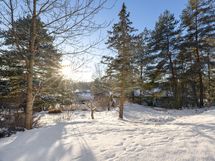 Upeat näkymät muiden talojen ylle