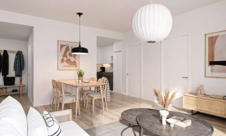 Kerrostalo, 3h+kt, 74,5 m², Hervantajärvi - Näkymä 3