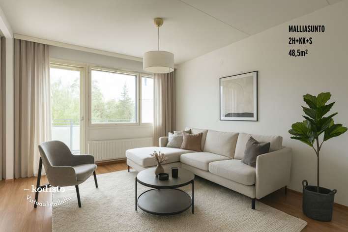 Kerrostalo, 3h+k+s, 76 m², Leppävaara, Espoo