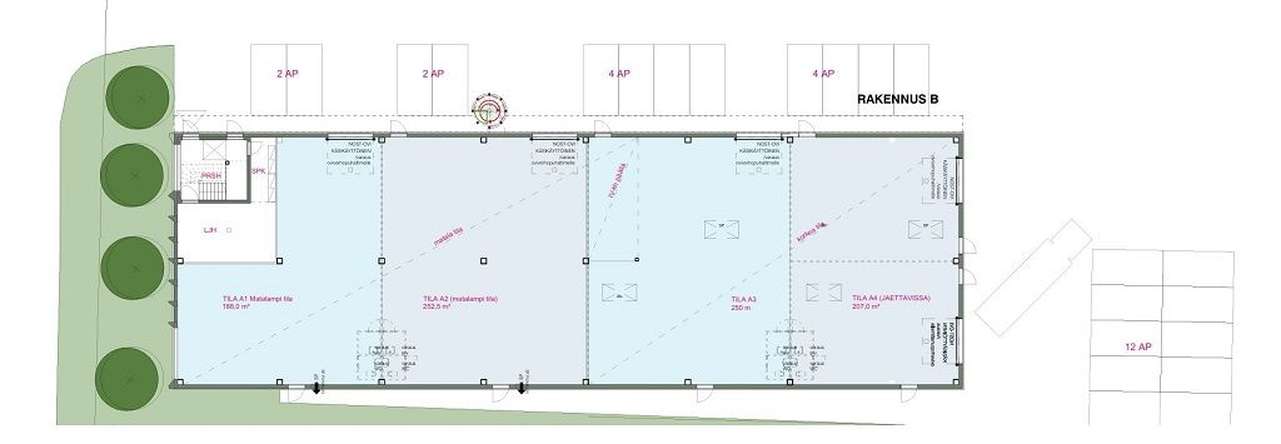 Liiketila, 502 m², Koivuhaka - Näkymä 4