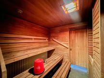 Taloyhtiön saunassa saat makoisat löylyt.