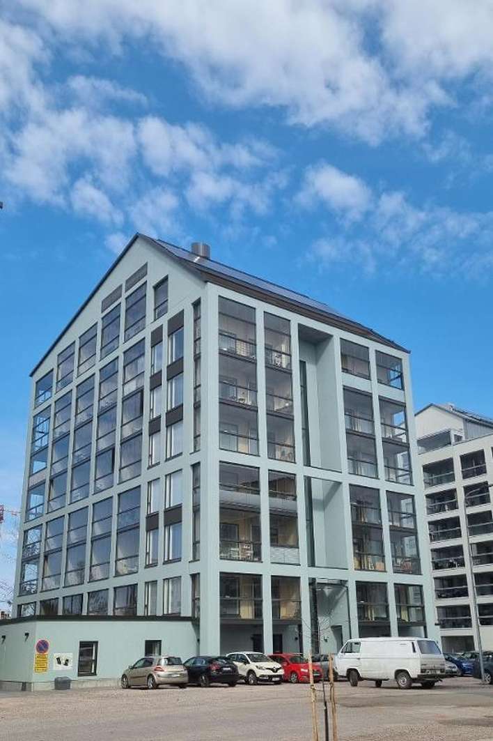 Kerrostalo, 1h, kt, suuri lasitettu parveke, 25 m², Finnoo, Espoo