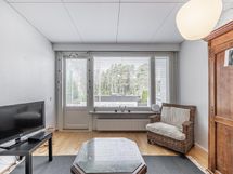 olohuoneesta käynti takapihalle
