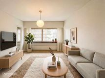 Viihtyisä koti rauhaisalta paikalta.