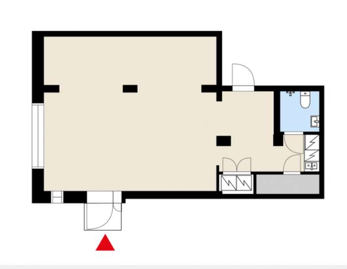 Liiketila, 59,5 m², Kaleva - Näkymä 4