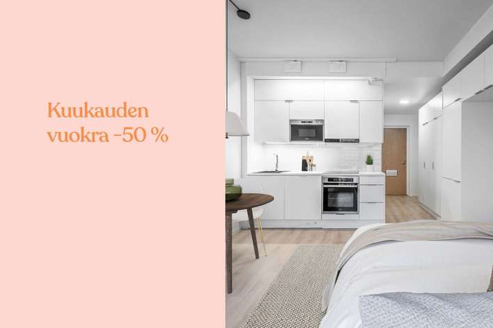 Kerrostalo, 1h+k+kph+r.parv, 25 m², Toppilansalmi, Oulu