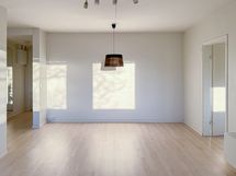 Valoisa koti aivan keskustan tuntumasta.