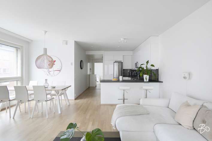 Kerrostalo, 3h, avok, kph/sauna, las. parveke, 87 m², Arabianranta - View 4