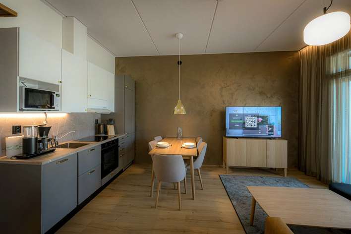 Loma-asunto, 2h+k+mt+s, 46 m², Vuokatti - Näkymä 2