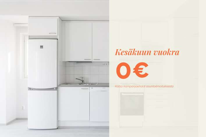 Kerrostalo, 3h+kt+ransk.parveke, 46 m², Hakunila, Vantaa