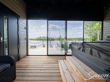 lasitettu terassi