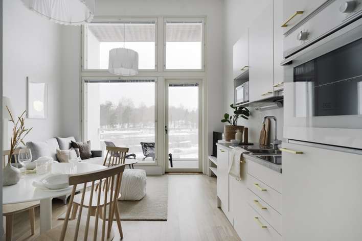 Kerrostalo, 1h + avok + p + parvi, 28,5 m², Masala, Kirkkonummi