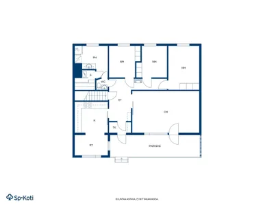 Omakotitalo, 4h,k,kph,s + kellari, 112/205 m², Karjaa - Näkymä 3