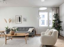 Stailattu malliasunto B3, 3h,+kt+s, 81 m², 2/6. krs,