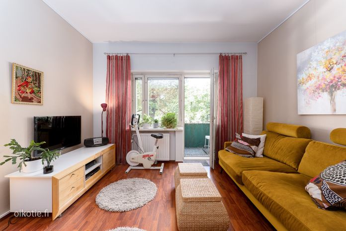 Kerrostalo, 2h, k, kylpyhuone + parveke, 47 m², Vallila - Näkymä 4
